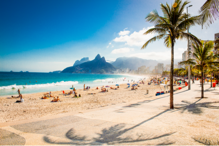 Praia de Ipanema - Viaje com Zupper