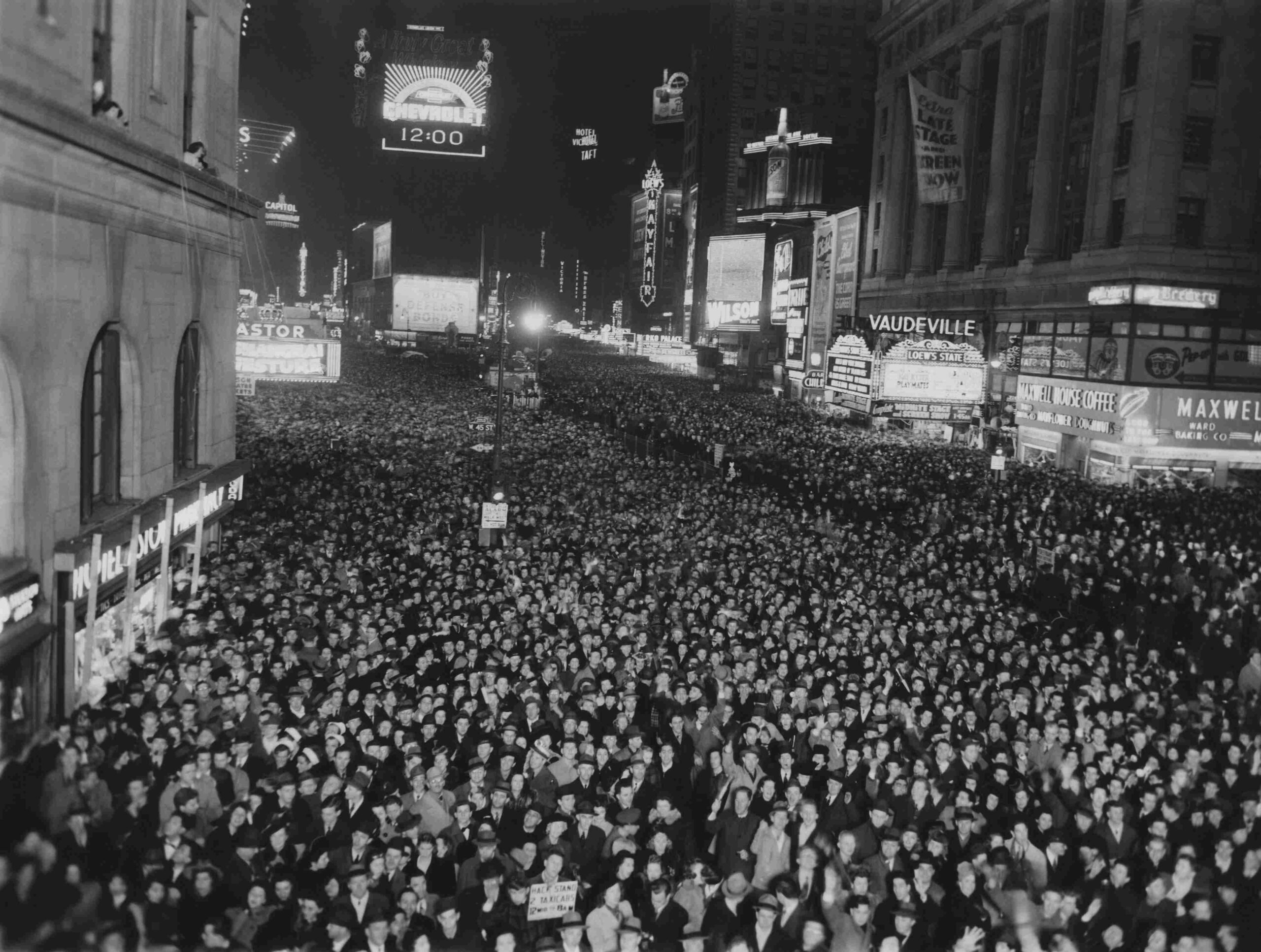 Antigo Réveillon em Nova York