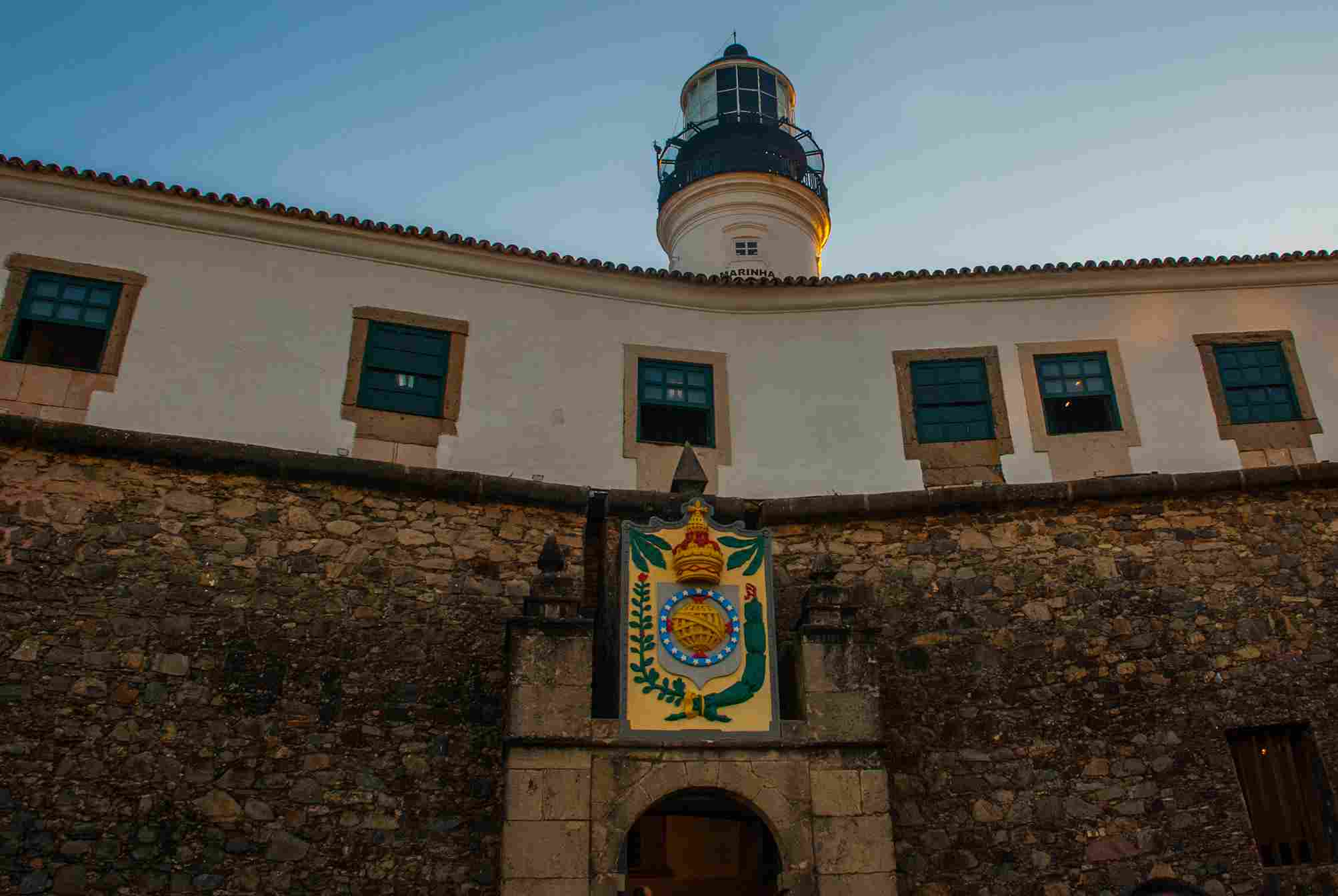 Entrada do Farol da barra e museu Náutico